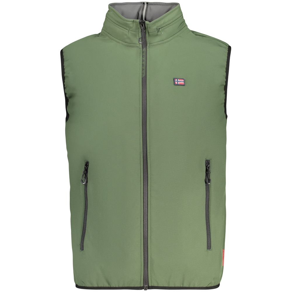 Norway 1963 Verde Polyester Men's Men's Vest
