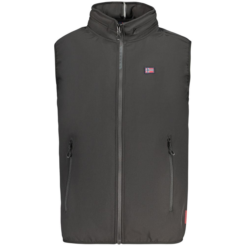 Norway 1963 Black Polyester Mens Men's Vest