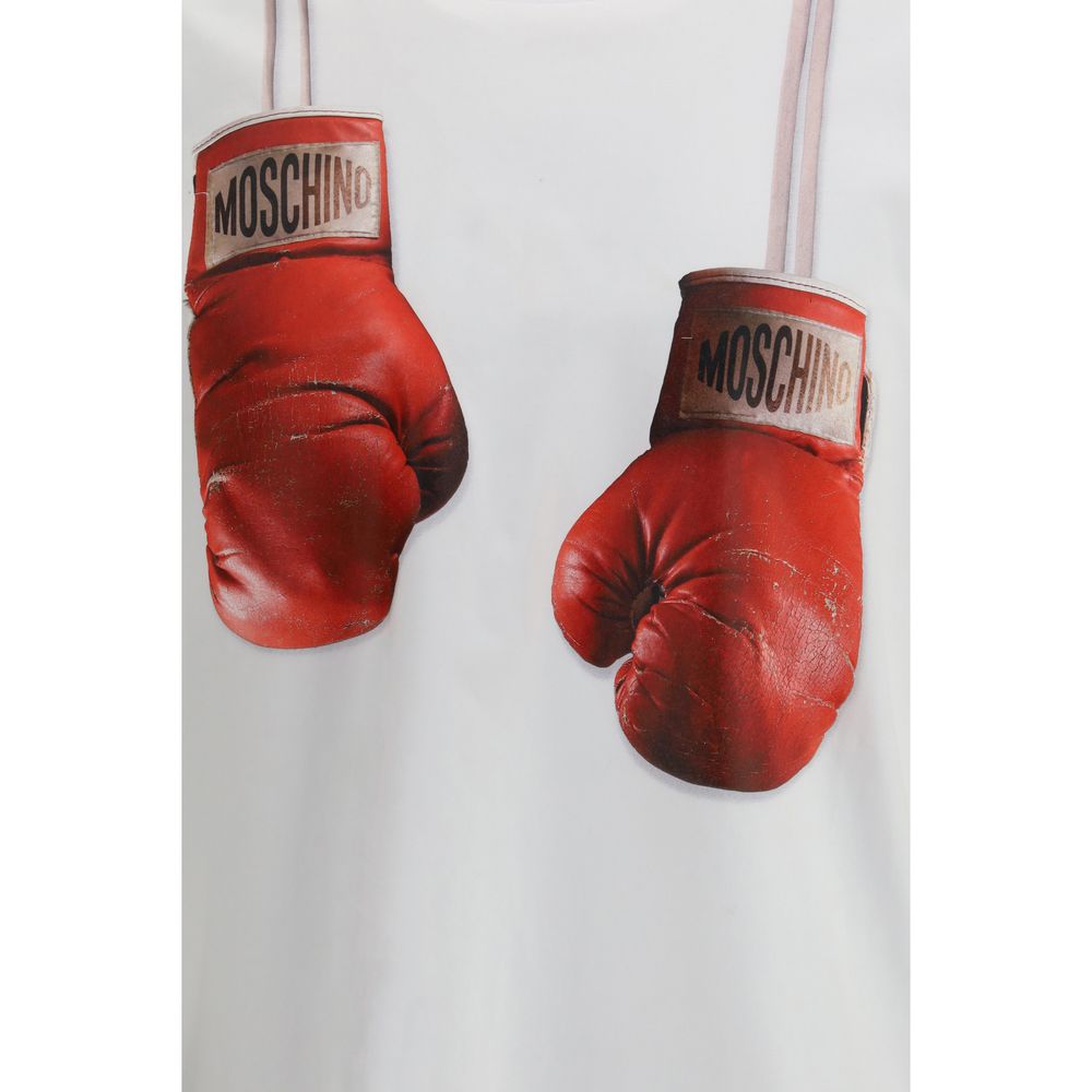 Moschino White Cotton Men's Sportswear