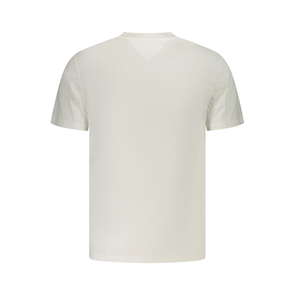 Tommy Hilfiger White Cotton Men's Men's T-Shirt