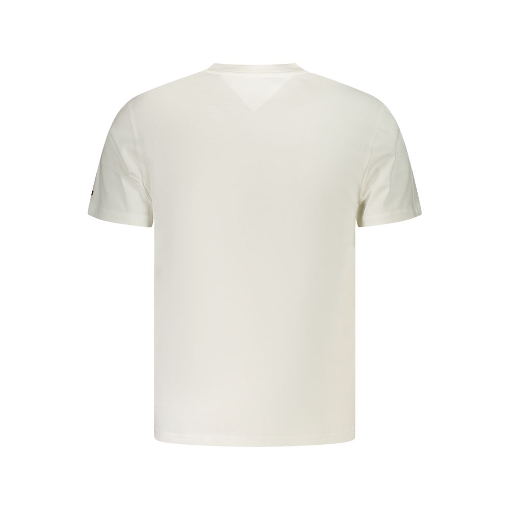 Tommy Hilfiger White Cotton Men's Men's T-Shirt