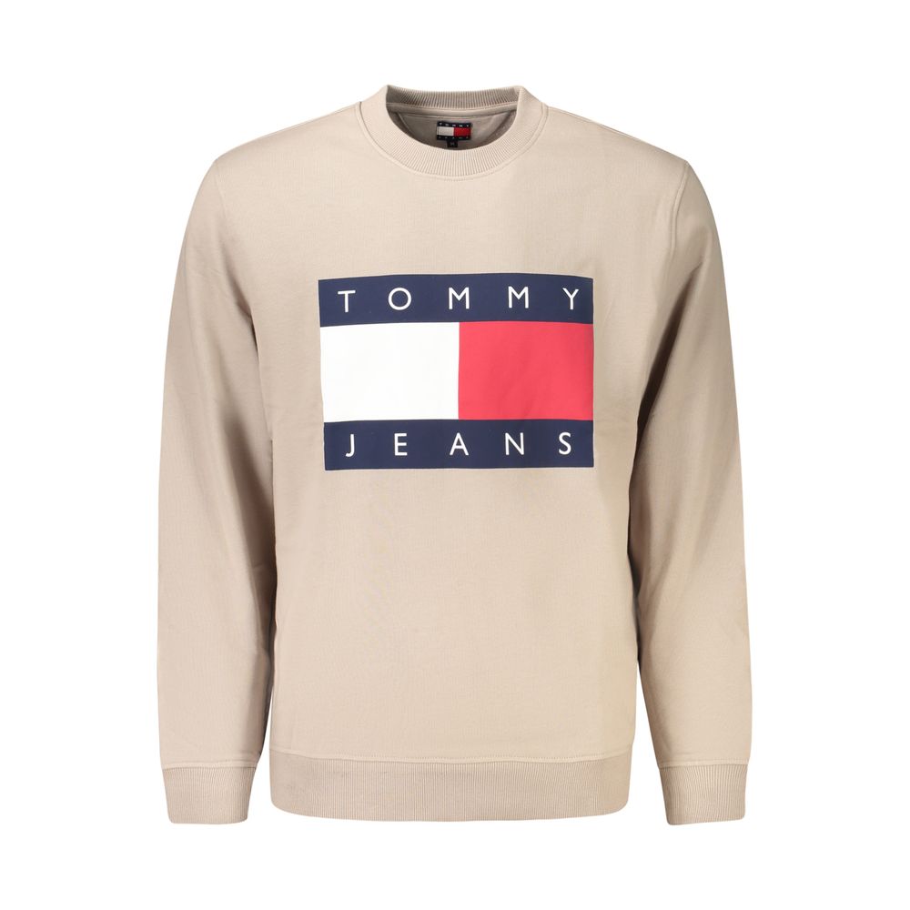 Tommy Hilfiger Beige Cotton Men's Men's Sweatshirt