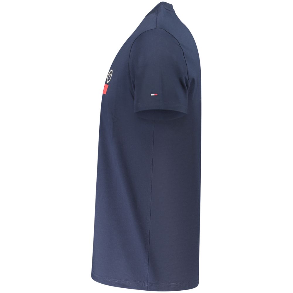 Tommy Hilfiger Blue Cotton Men's T-Shirt