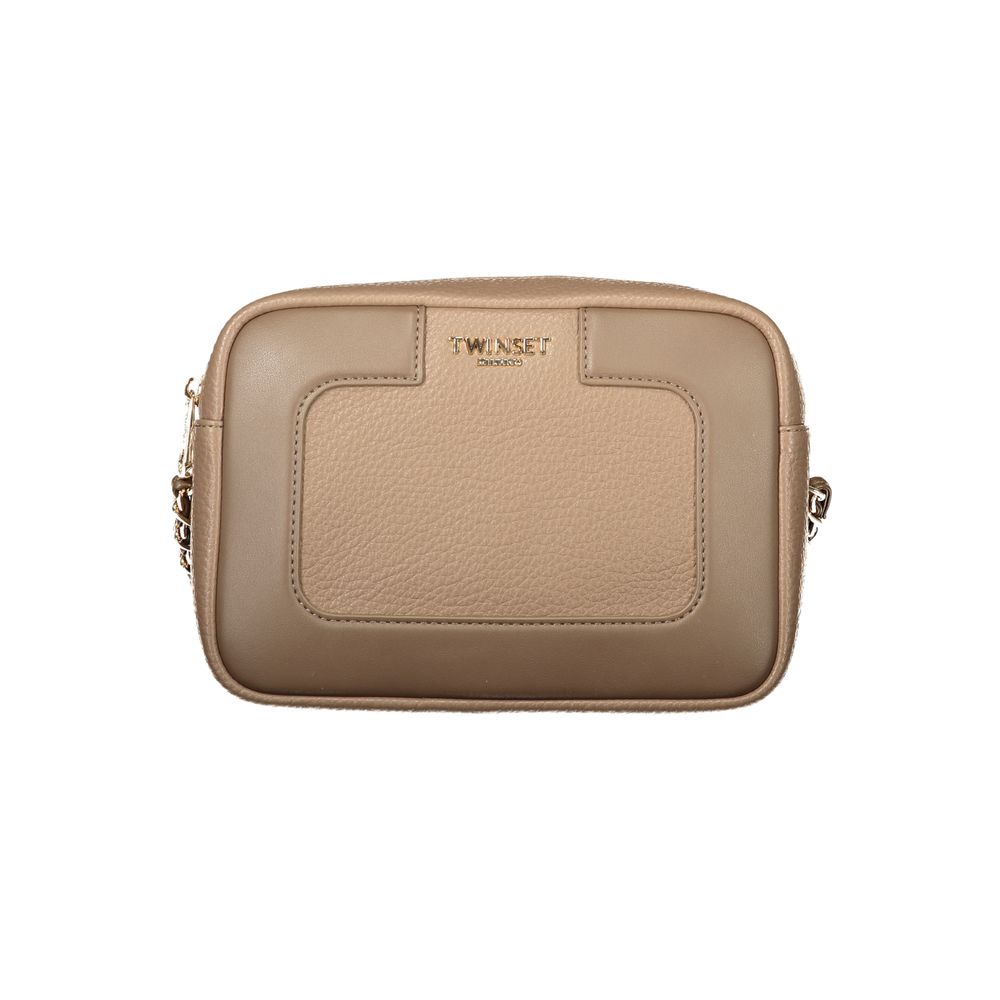 Twinset Brown Polyethylene Women's Handbag