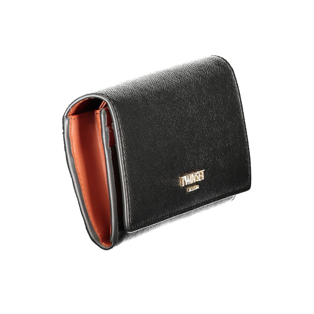 Twinset Black Polyethylene Women's Wallet