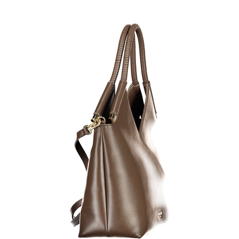 Twinset Brown Polyethylene Women's Handbag