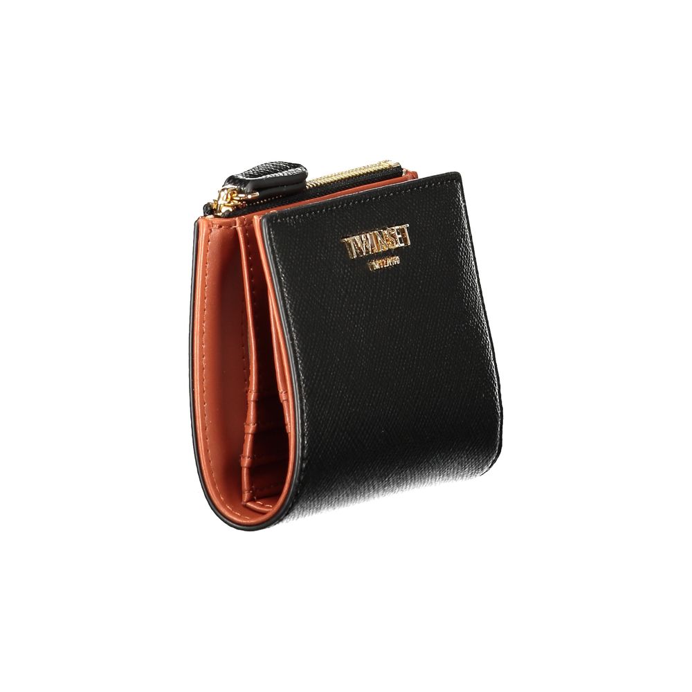 Twinset Black Polyethylene Women's Wallet
