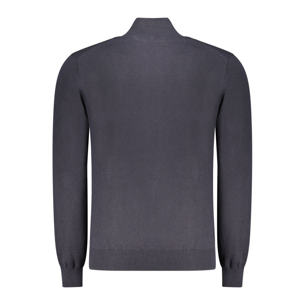 Guess Jeans Blue Wool Men's Cardigan