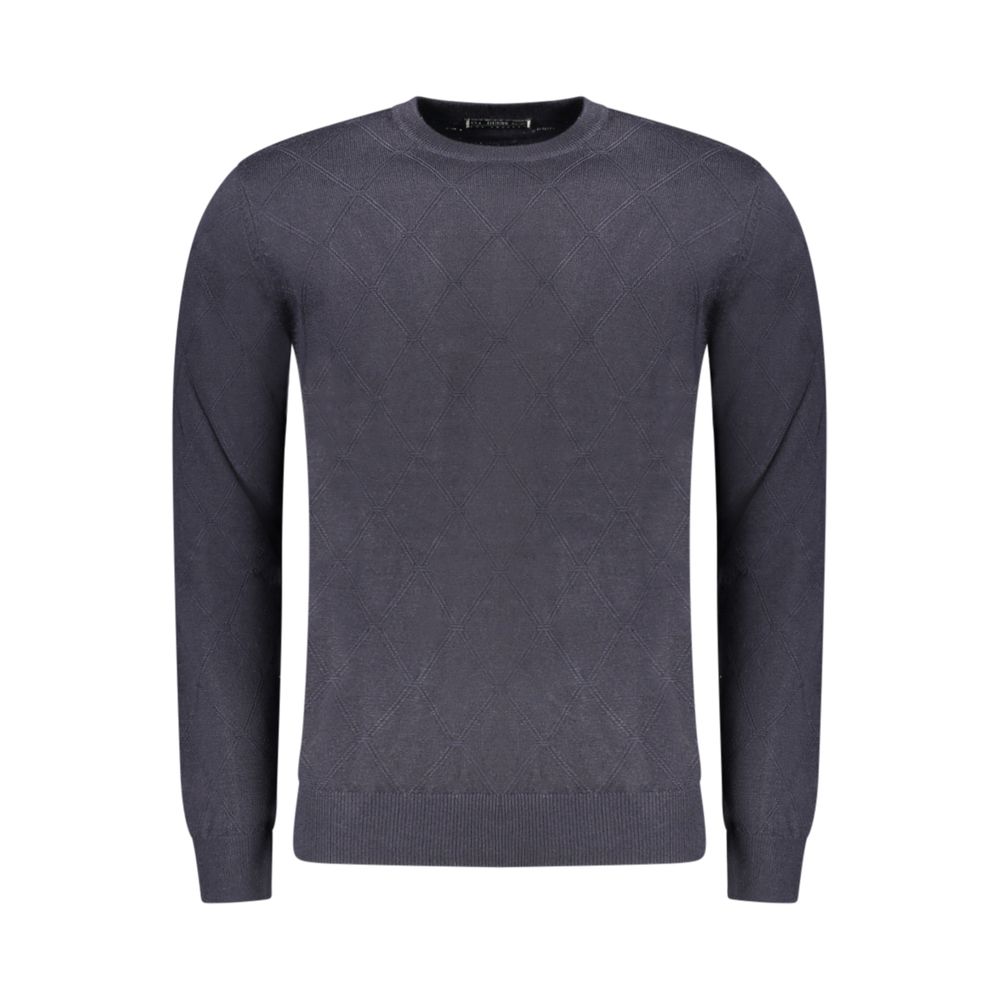 Guess Jeans Blue Wool Men's Sweatshirt