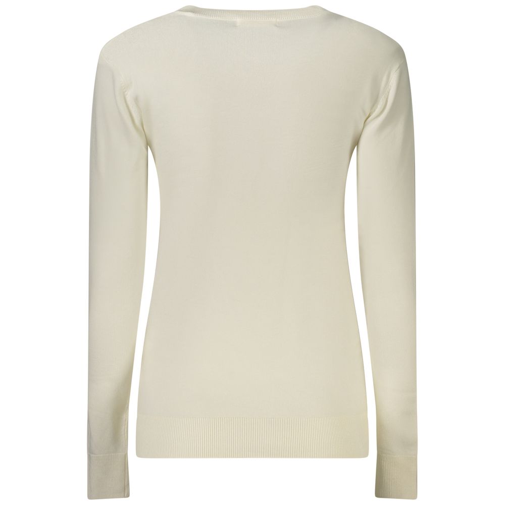 Guess Jeans White Viscose Women's Sweatshirt