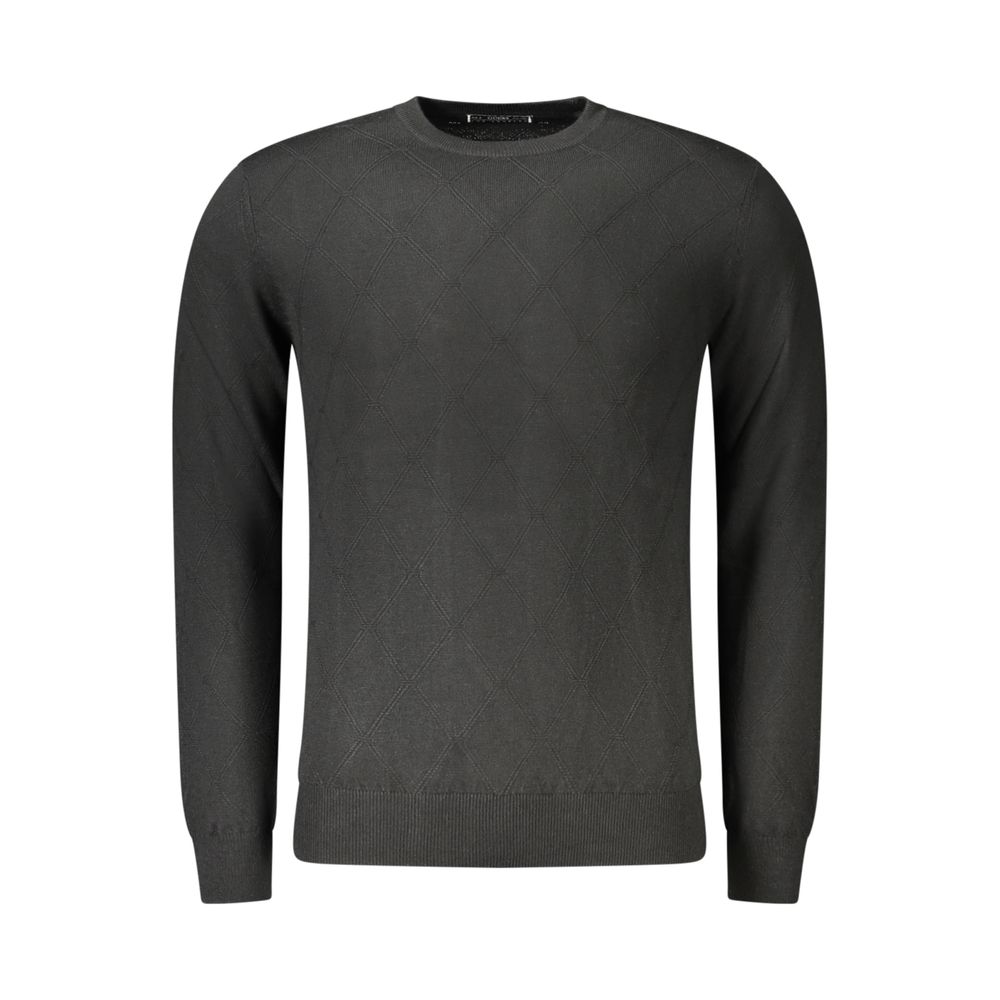 Guess Jeans Black Wool Men's Sweatshirt