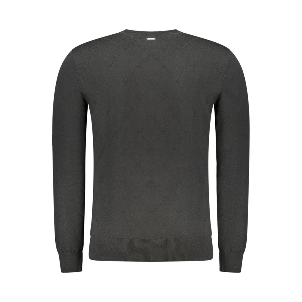 Guess Jeans Black Wool Men's Sweatshirt