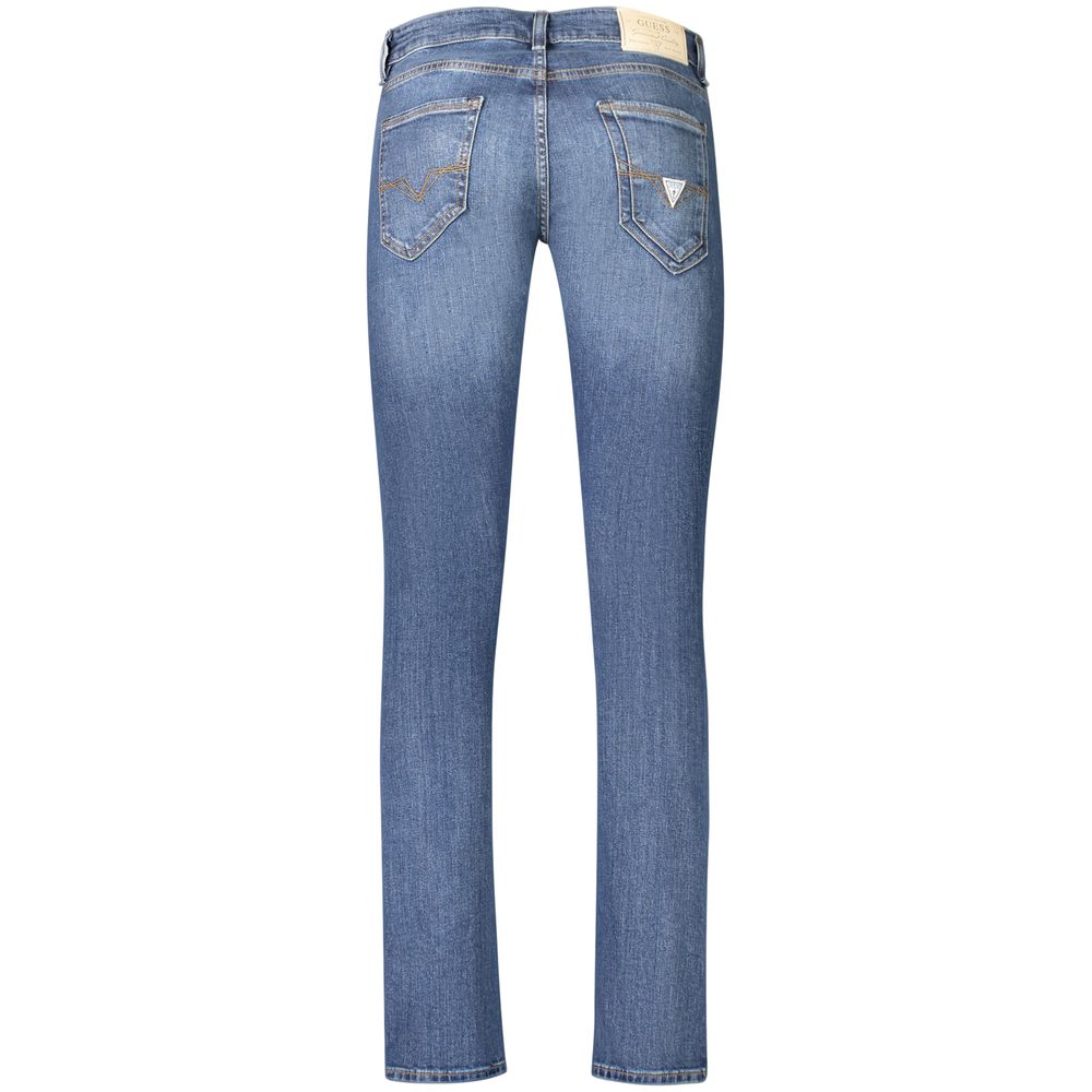 Guess Jeans Blue Cotton Skinny Men's Jeans
