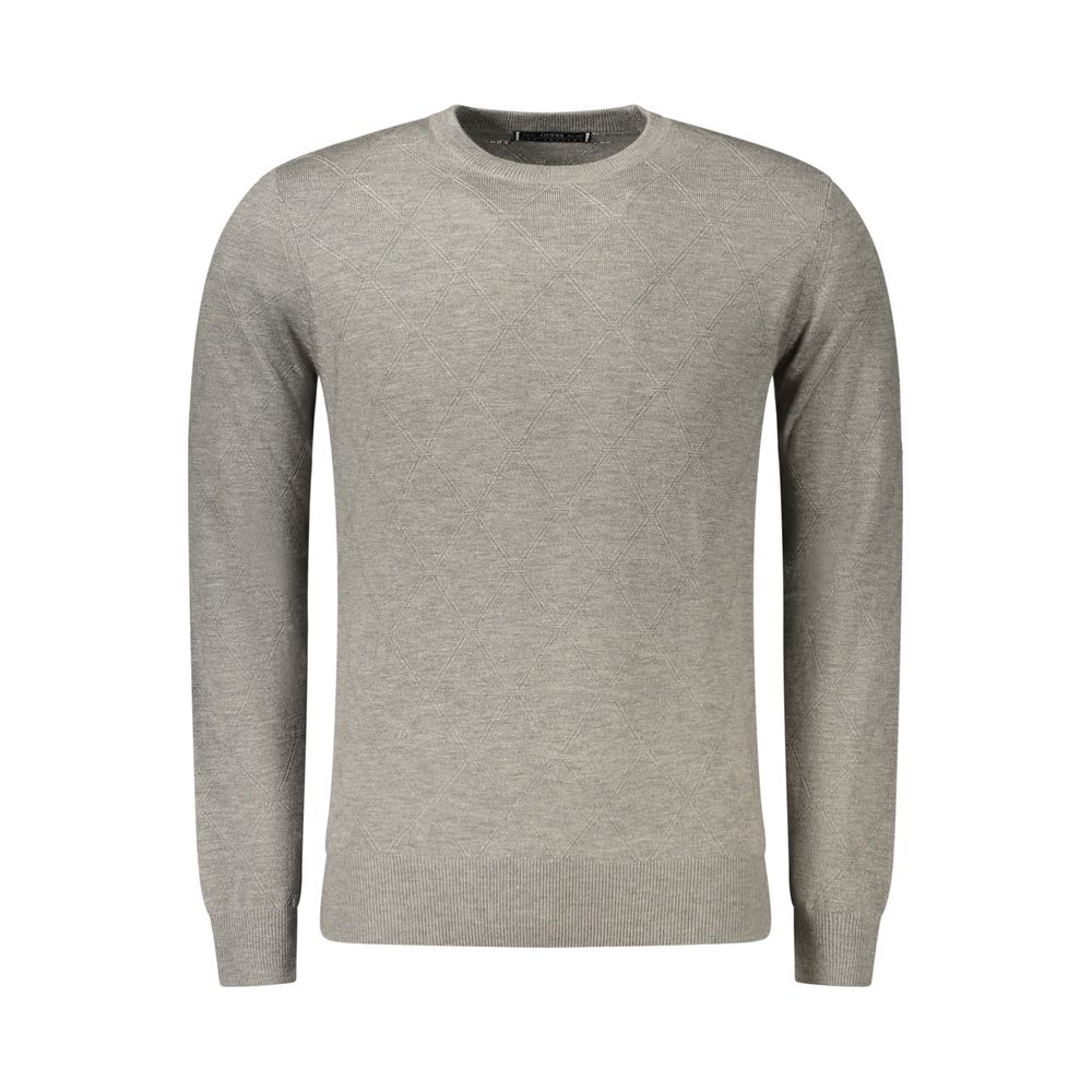 Guess Jeans Gray Wool Men's Sweatshirt