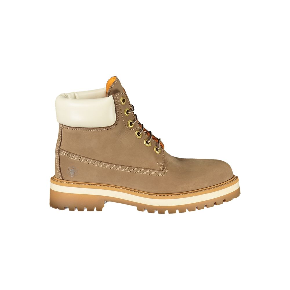 Lumberjack Beige Polyester Ankle Women's Boots