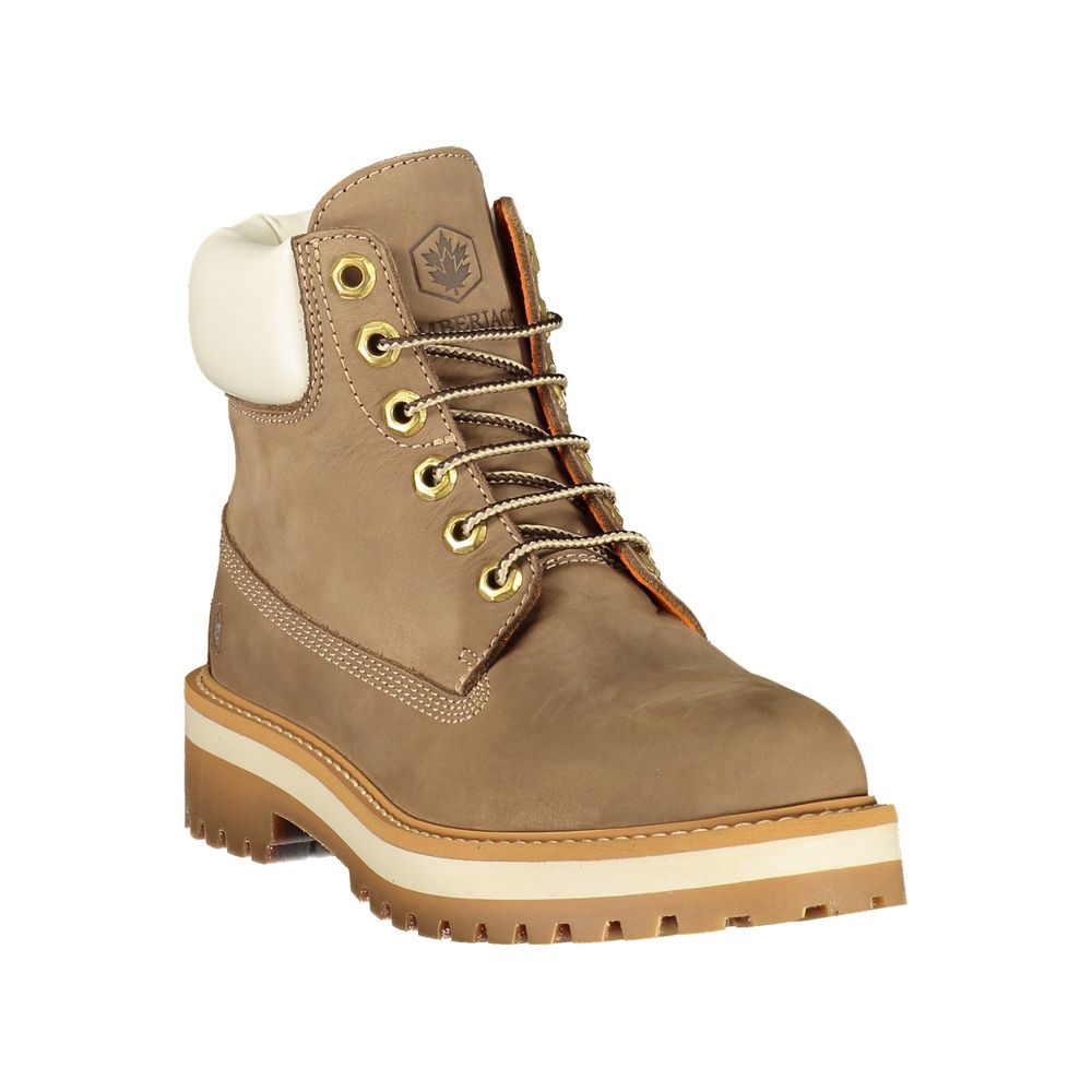Lumberjack Beige Polyester Ankle Women's Boots