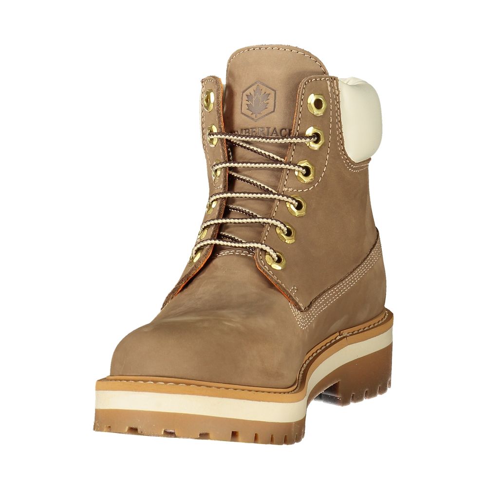 Lumberjack Beige Polyester Ankle Women's Boots
