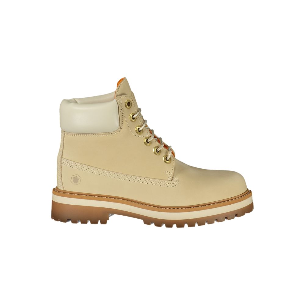 Lumberjack Beige Polyester Ankle Women's Boots