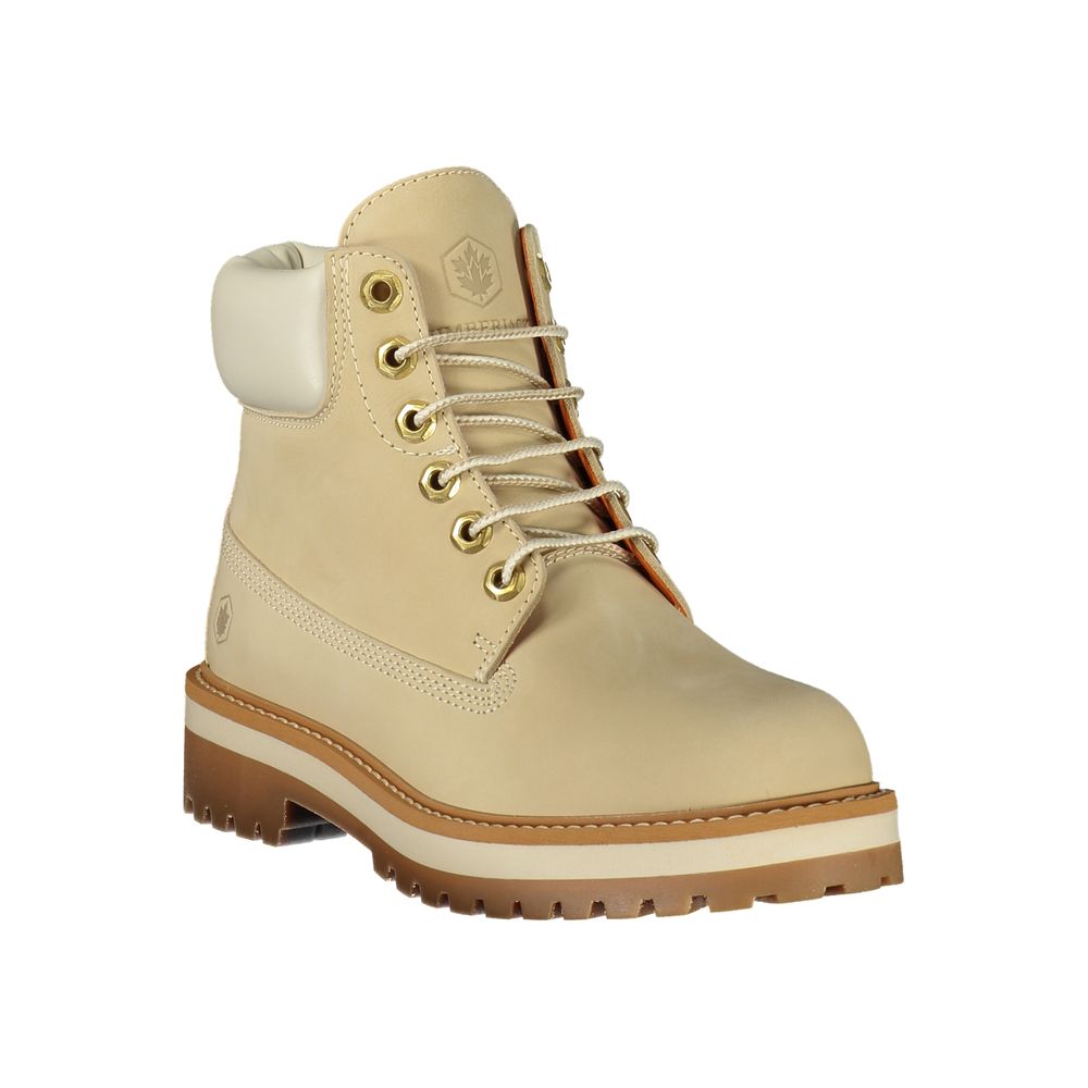 Lumberjack Beige Polyester Ankle Women's Boots
