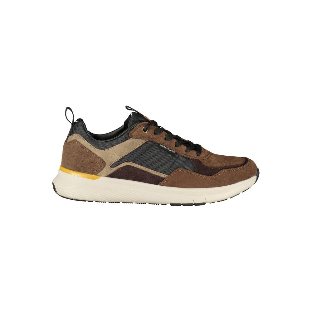 Lumberjack Brown Polyester Athletic Men's Sneakers