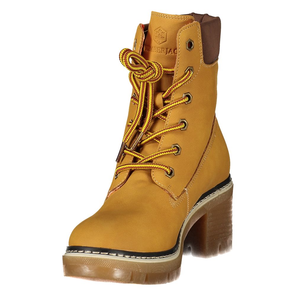 Lumberjack Yellow Polyester Ankle Women's Boots
