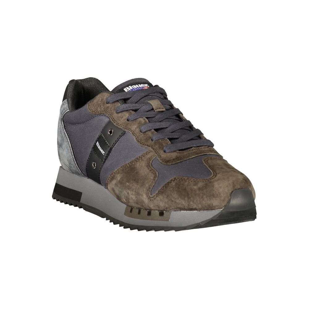 Blauer Gray Polyester Athletic Men's Sneakers