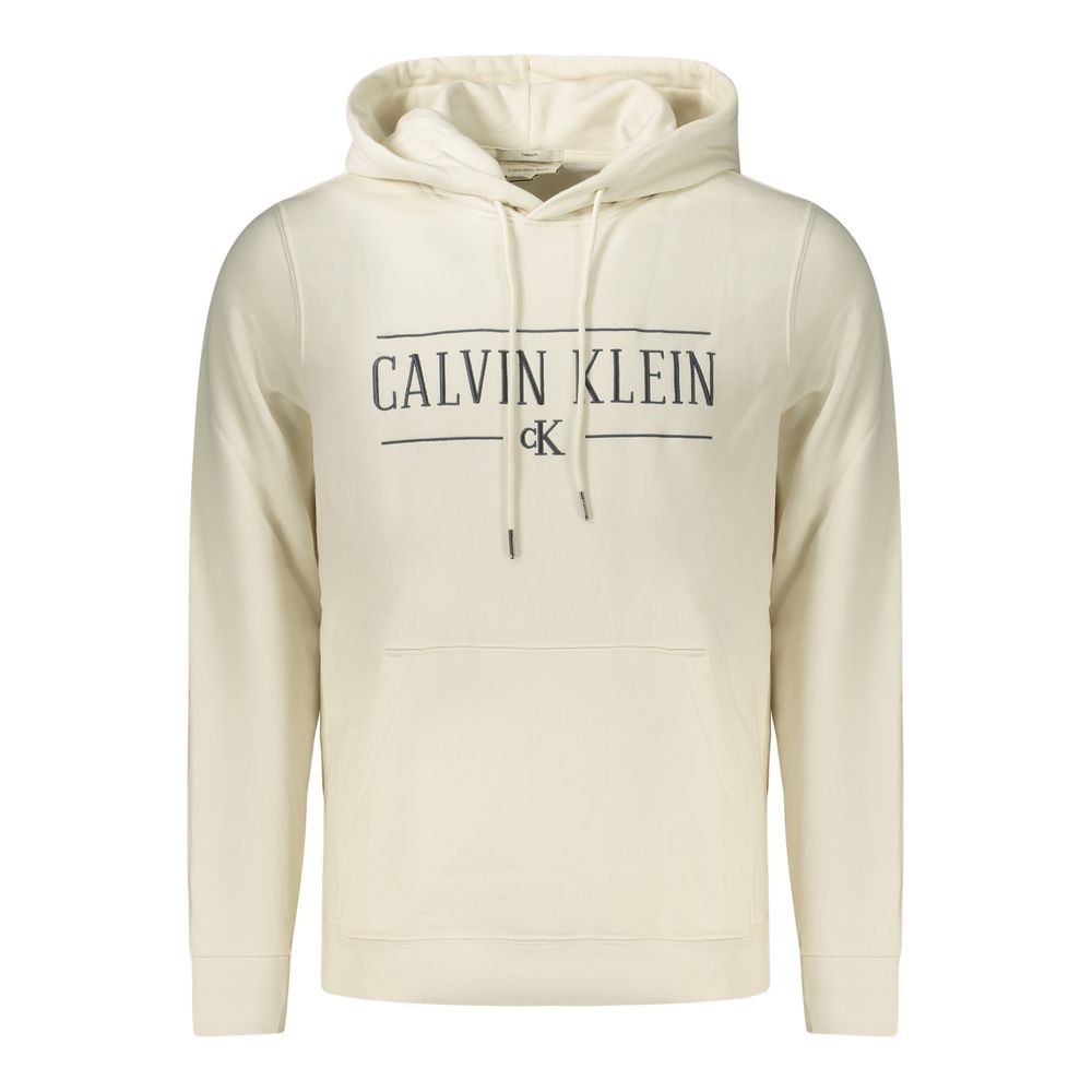 Calvin Klein White Cotton Men's Men's Sweatshirt