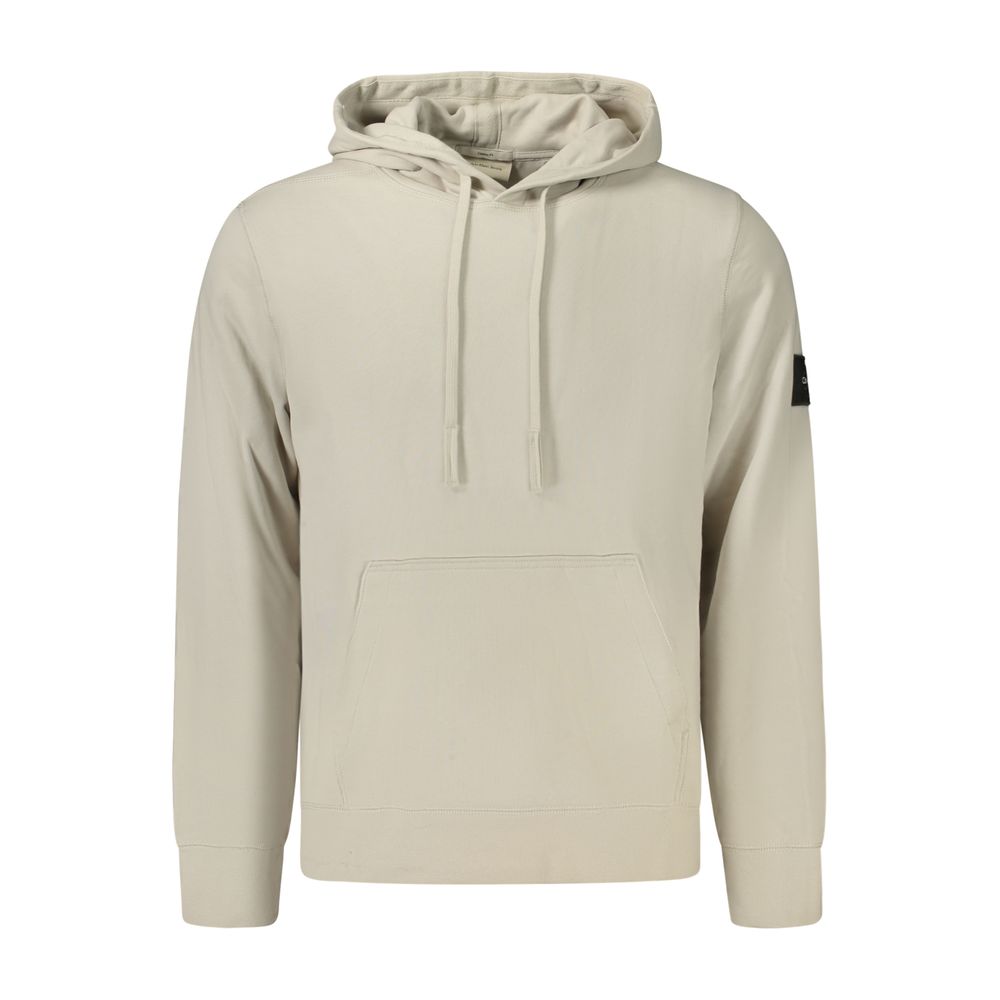 Calvin Klein Gray Cotton Men's Men's Sweatshirt