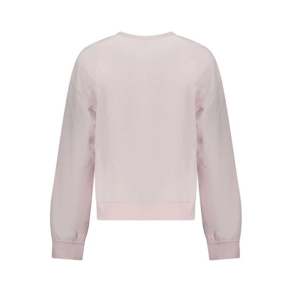 Calvin Klein Pink Cotton Women's Sweatshirt