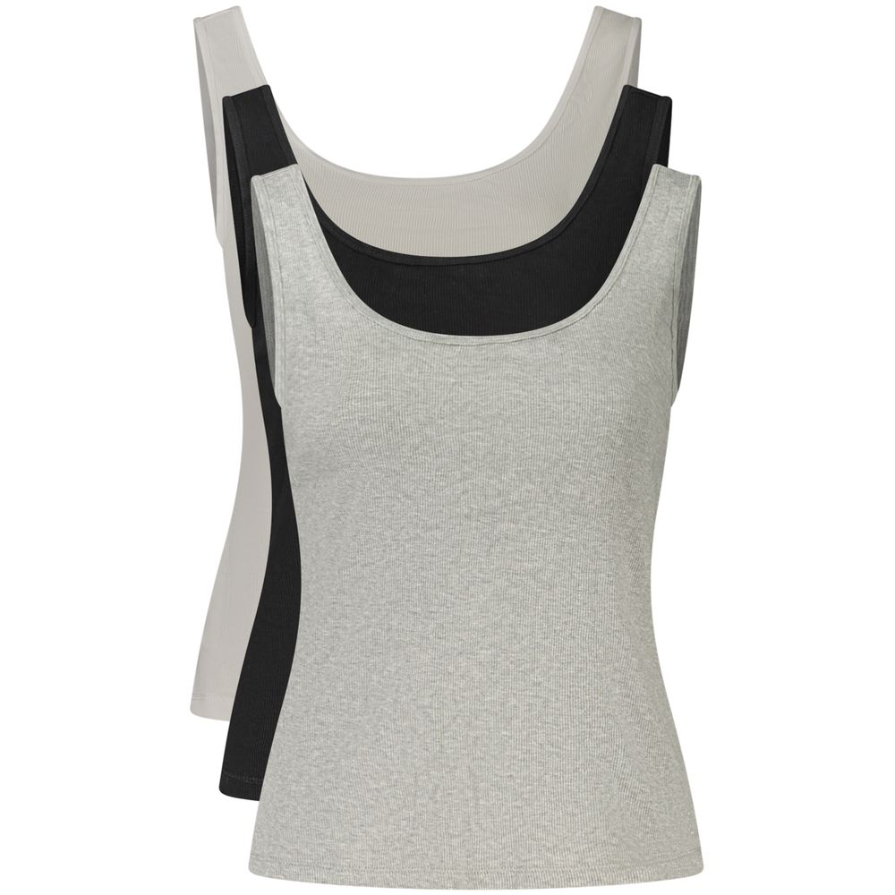 Calvin Klein Black Cotton Tank Women's Tops