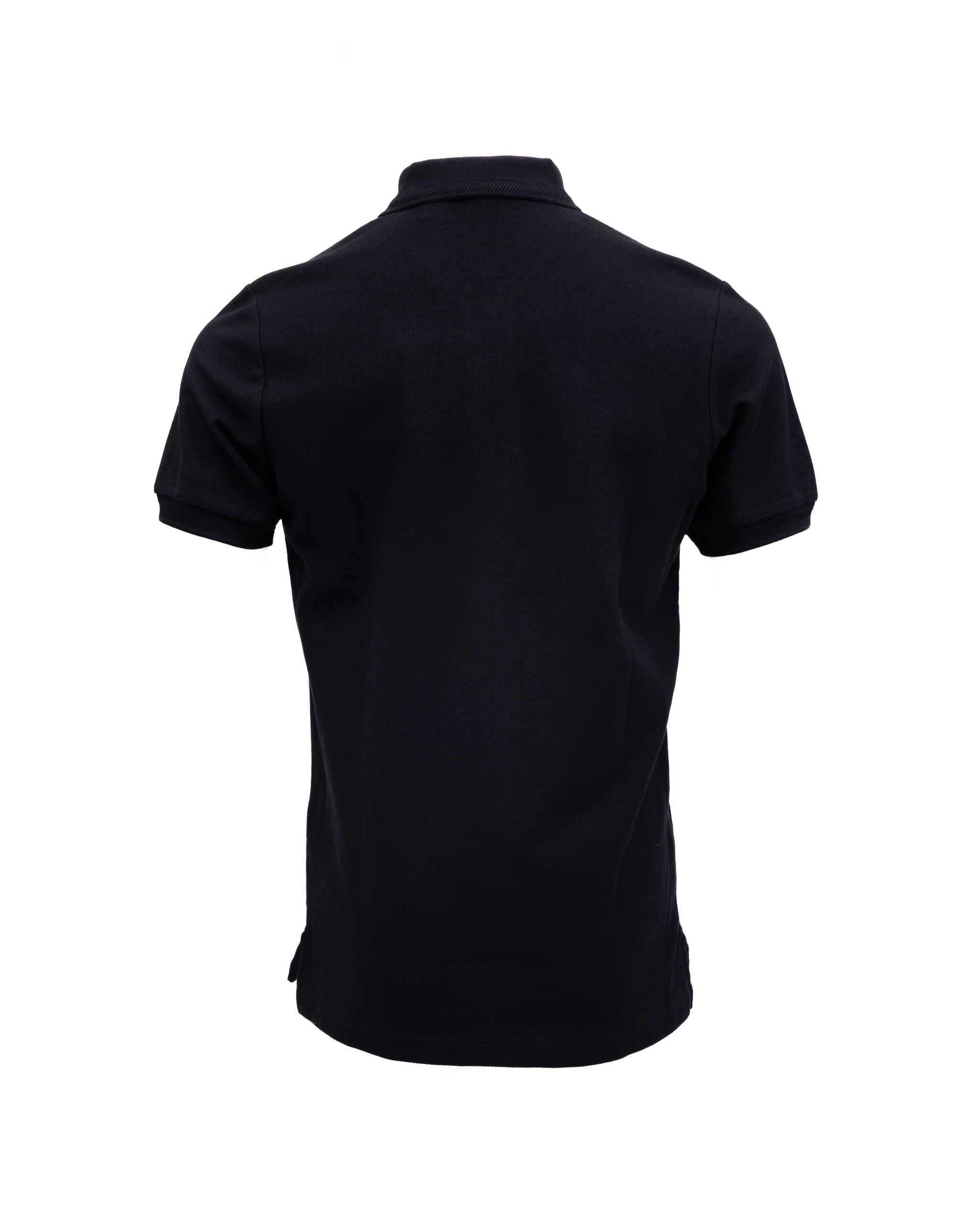 Burberry Coal Blue Cotton Polo Men's Shirt
