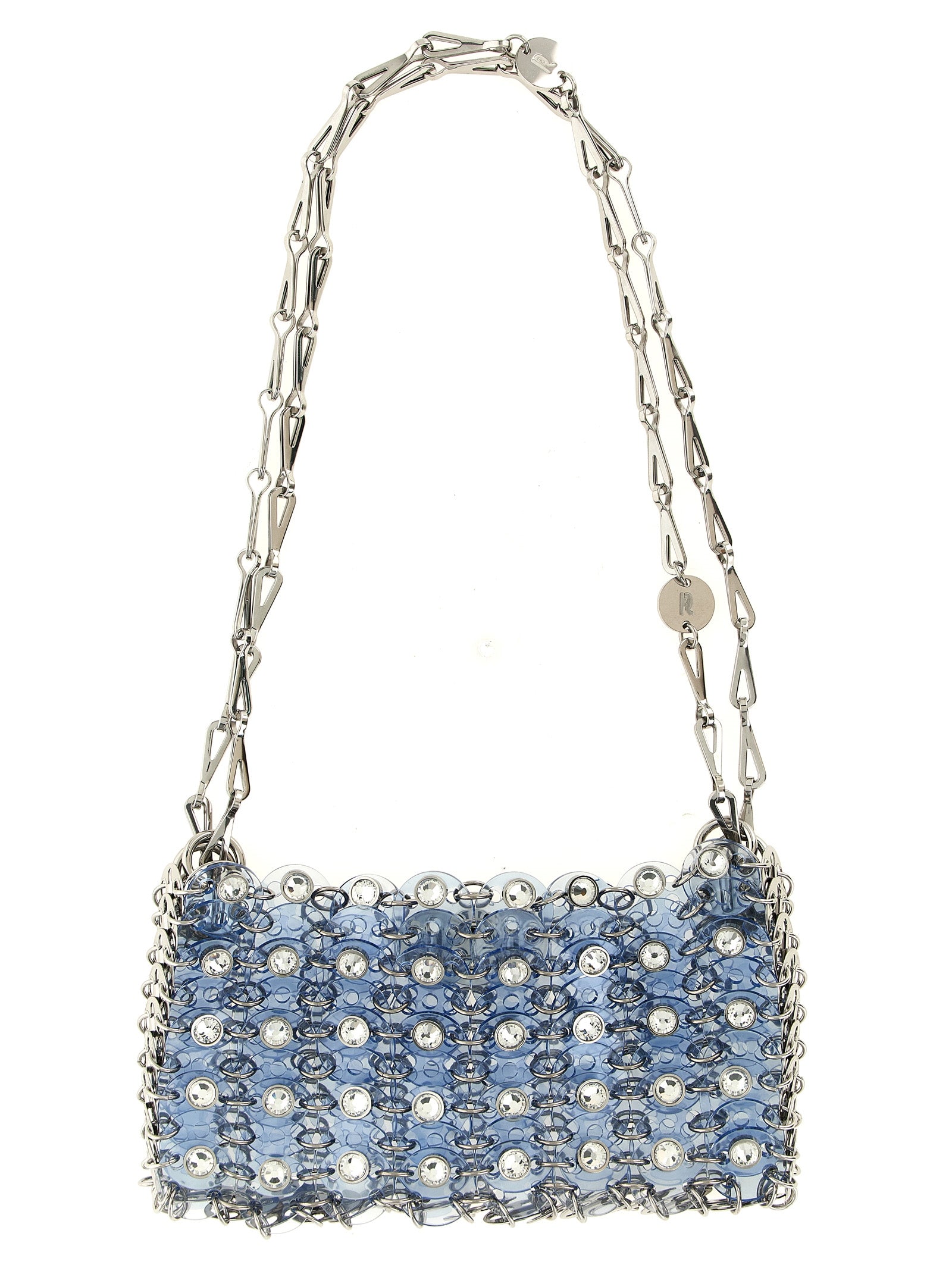 Paco Rabanne Blue Resin Shoulder Women's Bag