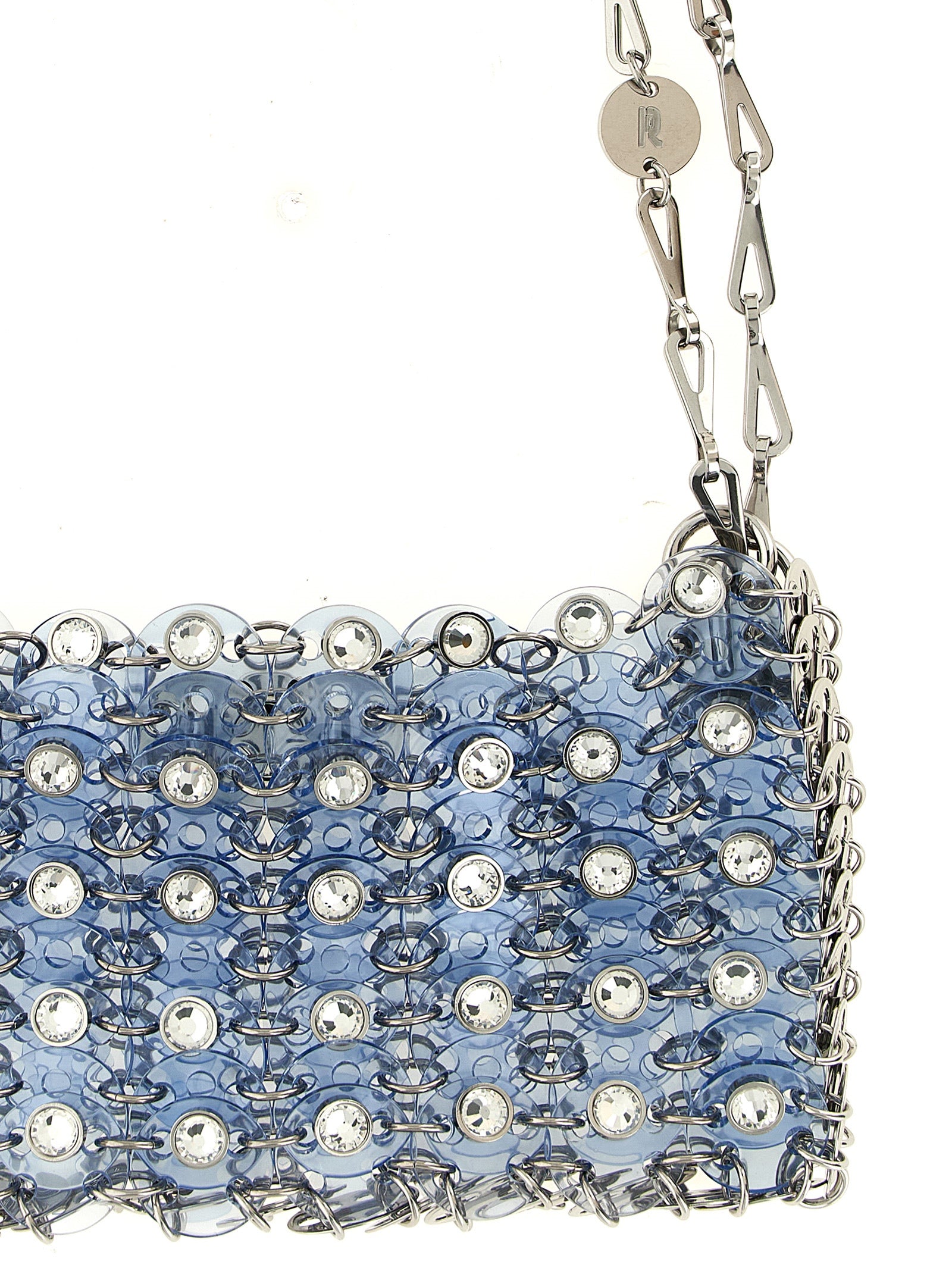 Paco Rabanne Blue Resin Shoulder Women's Bag