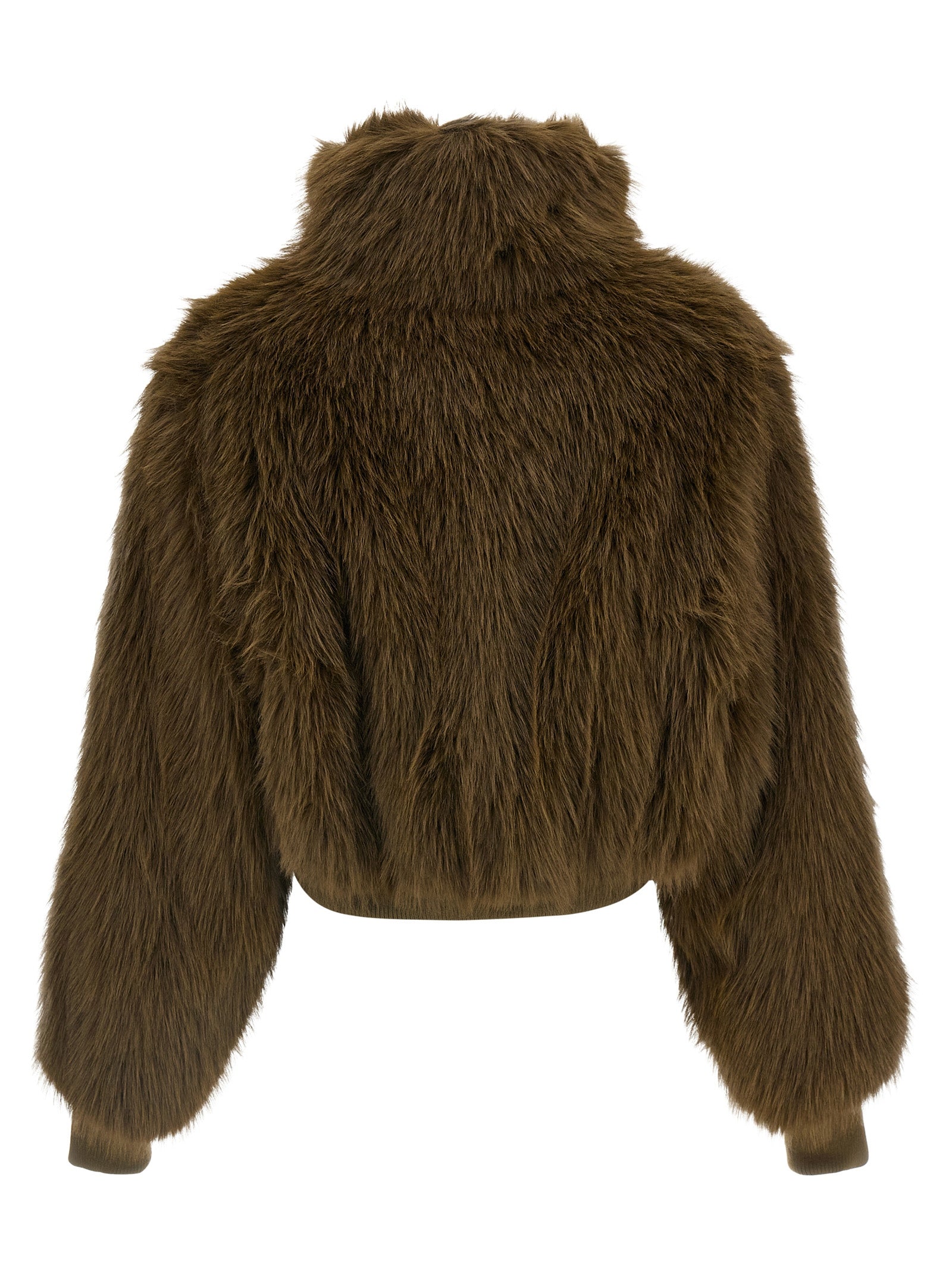 Fabiana Filippi Bicolor Virgin Wool Women's Bomber