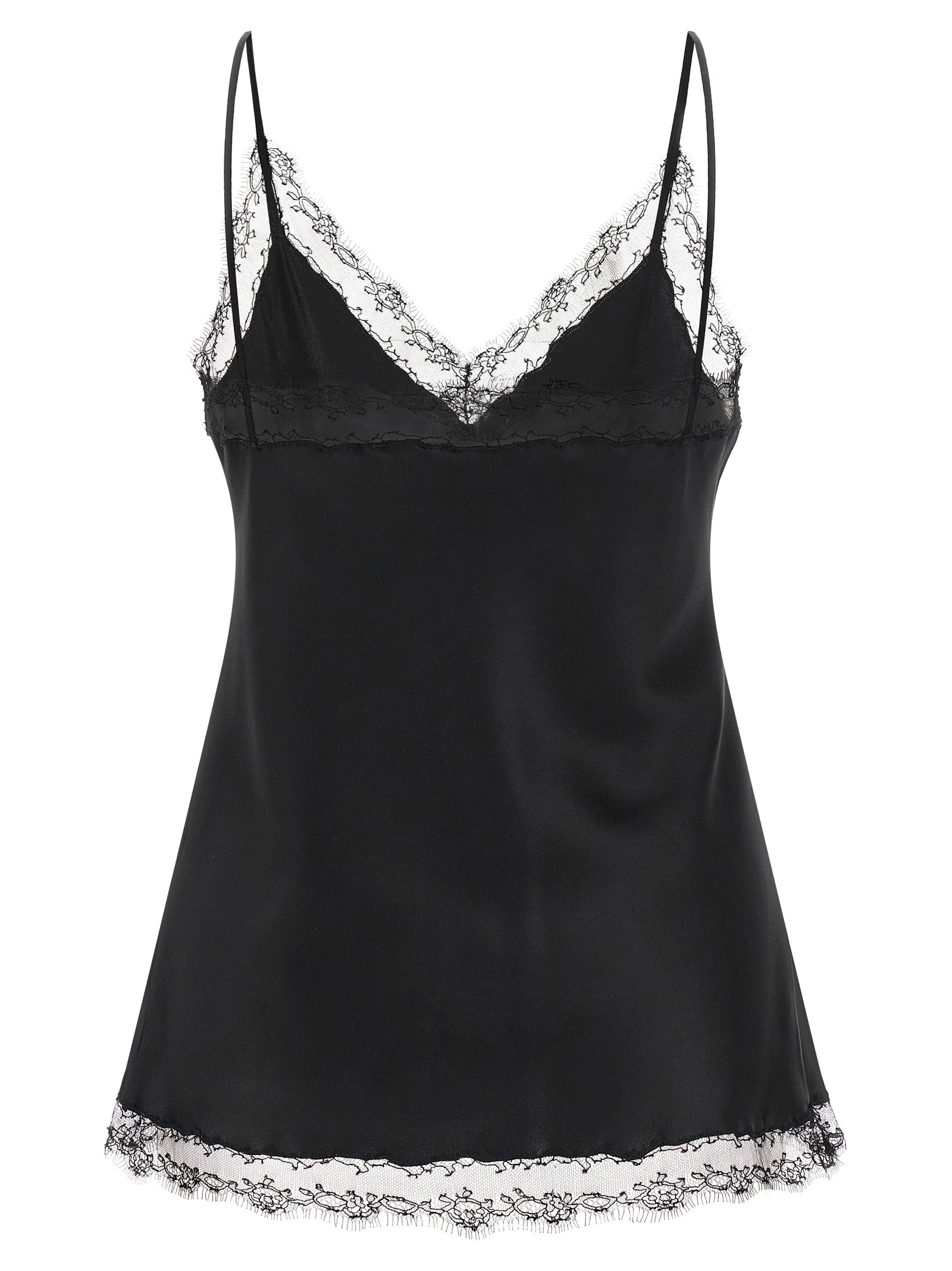 Ermanno Scervino Black Silk Women's Lingerie