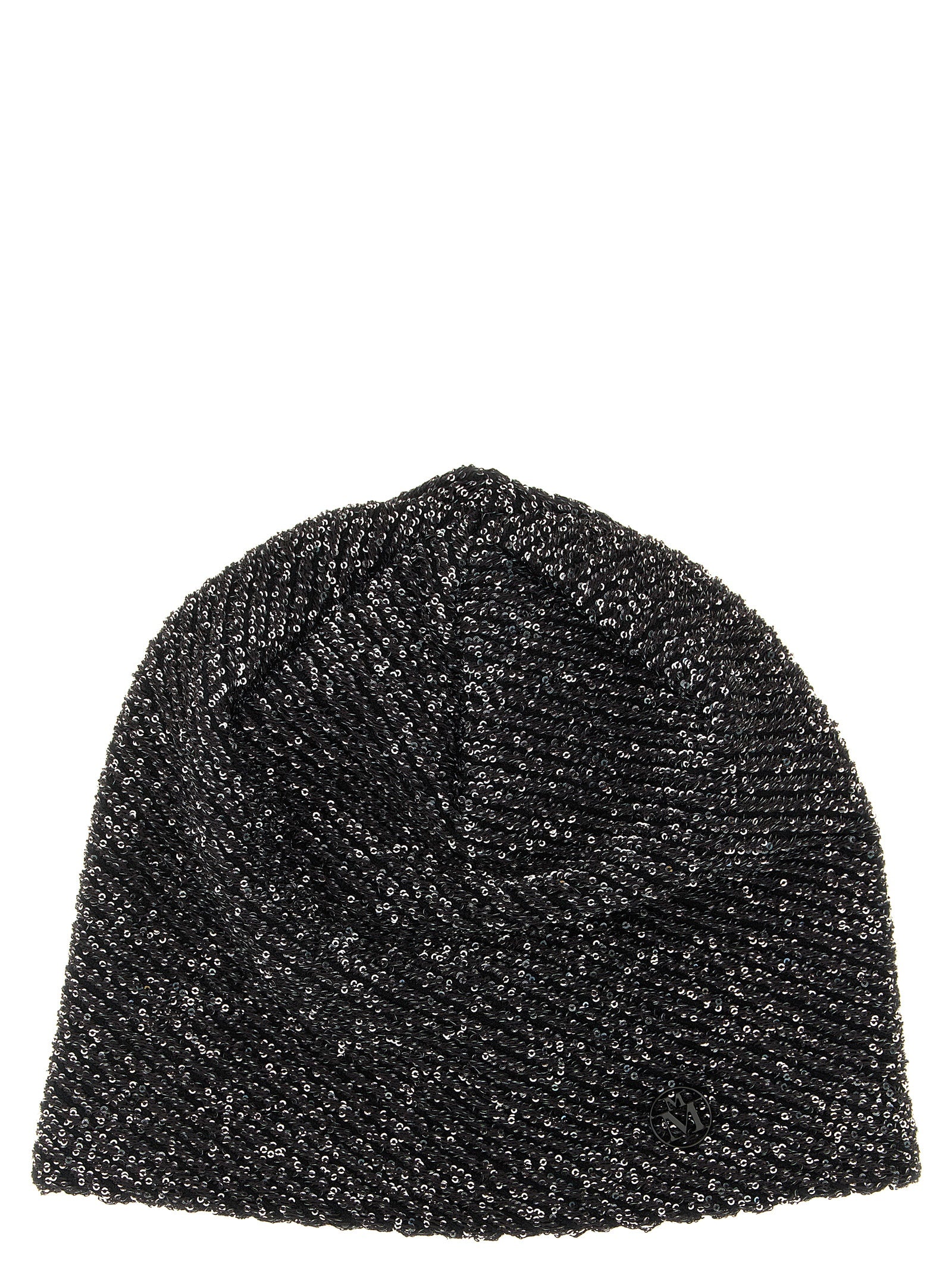 Maison Michel Black Wool Women's Beanie