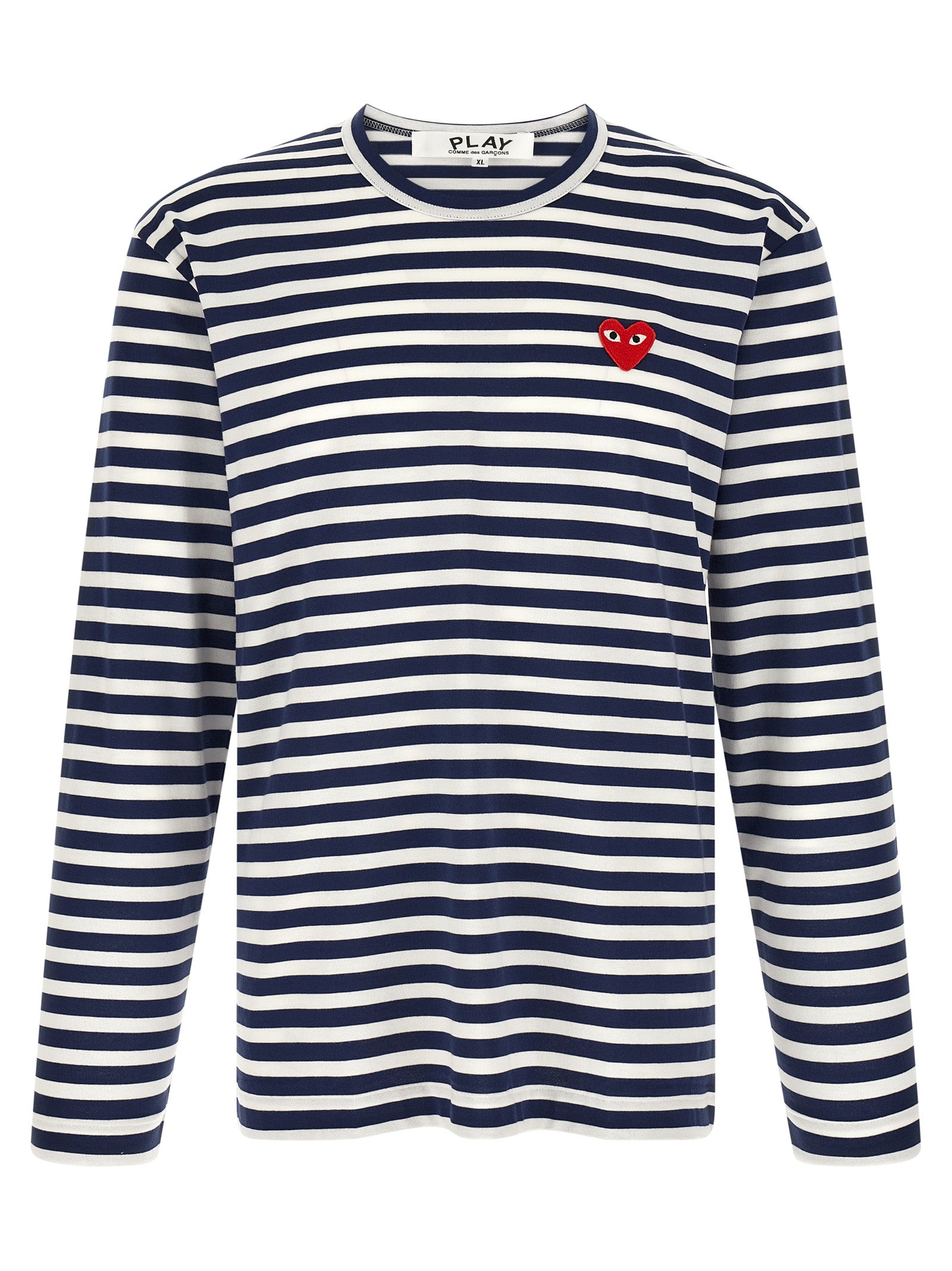 Comme Des Garçons Play Multicolor Cotton Men's T-Shirt