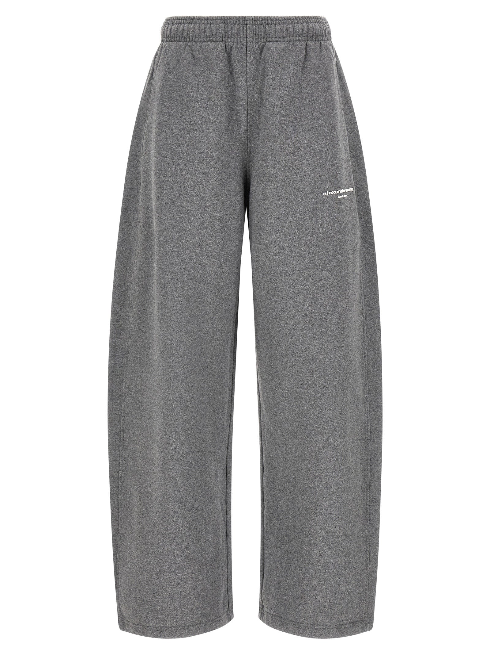 Alexander Wang Gray Cotton Joggers (Workout Women's Pants)