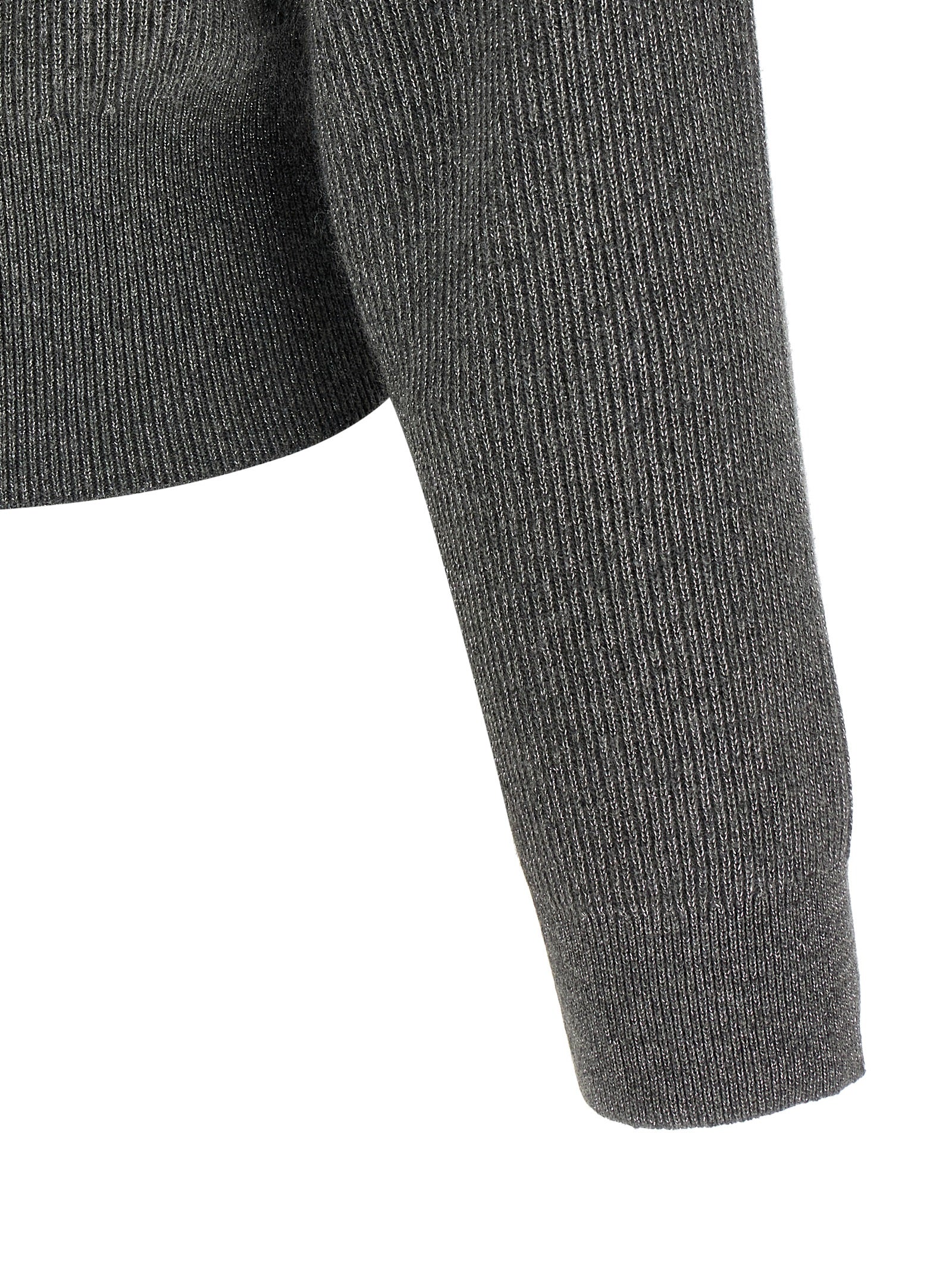 Brunello Cucinelli Gray Cashmere Women's Cardigan