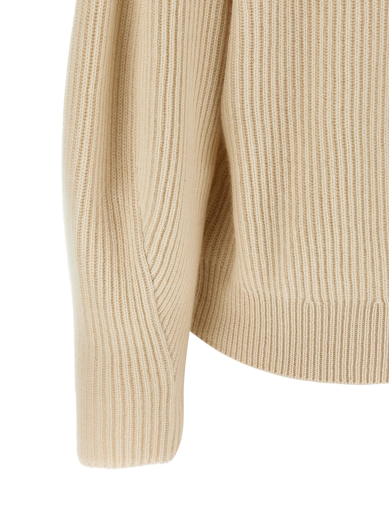 Brunello Cucinelli Beige Cashmere Women's Cardigan