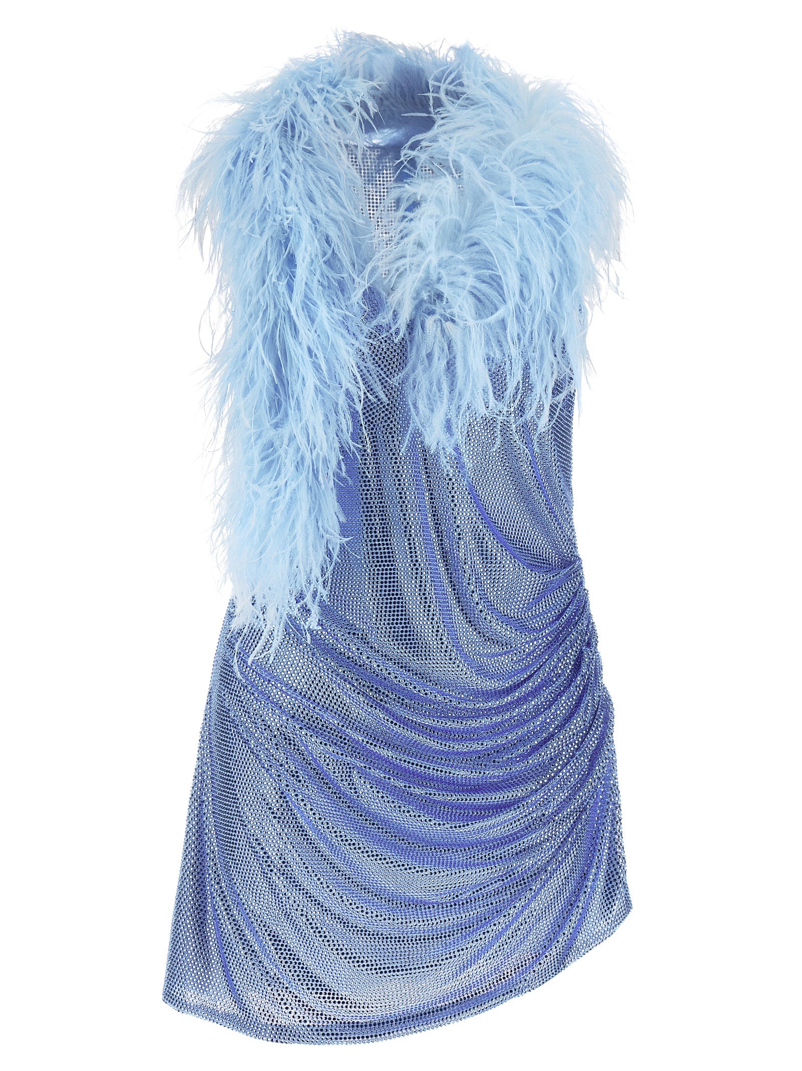 Giuseppe Di Morabito Blue Polyamide Cocktail Women's Dress