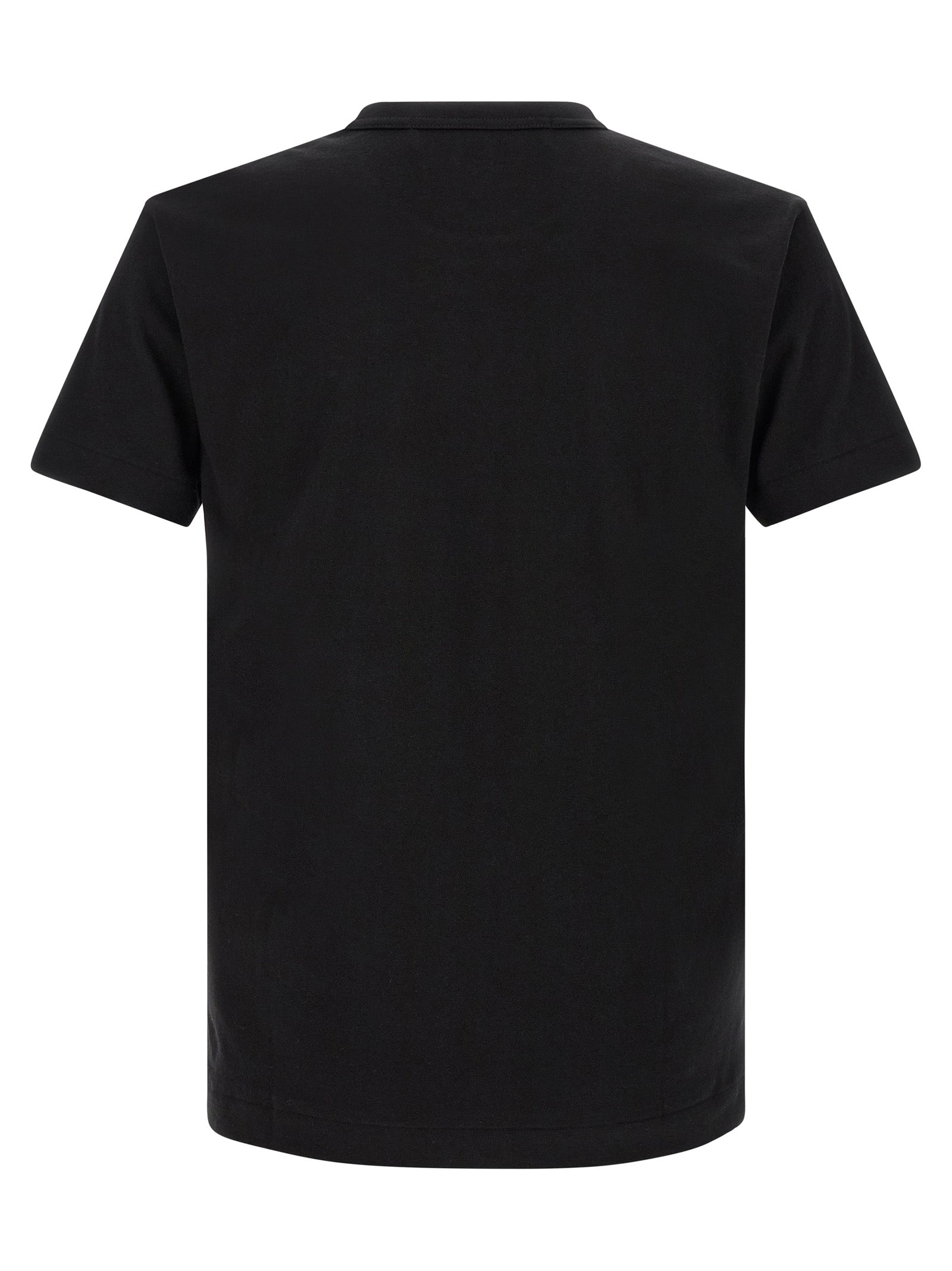 Comme Des Garçons Play Black Cotton Men's T-Shirt