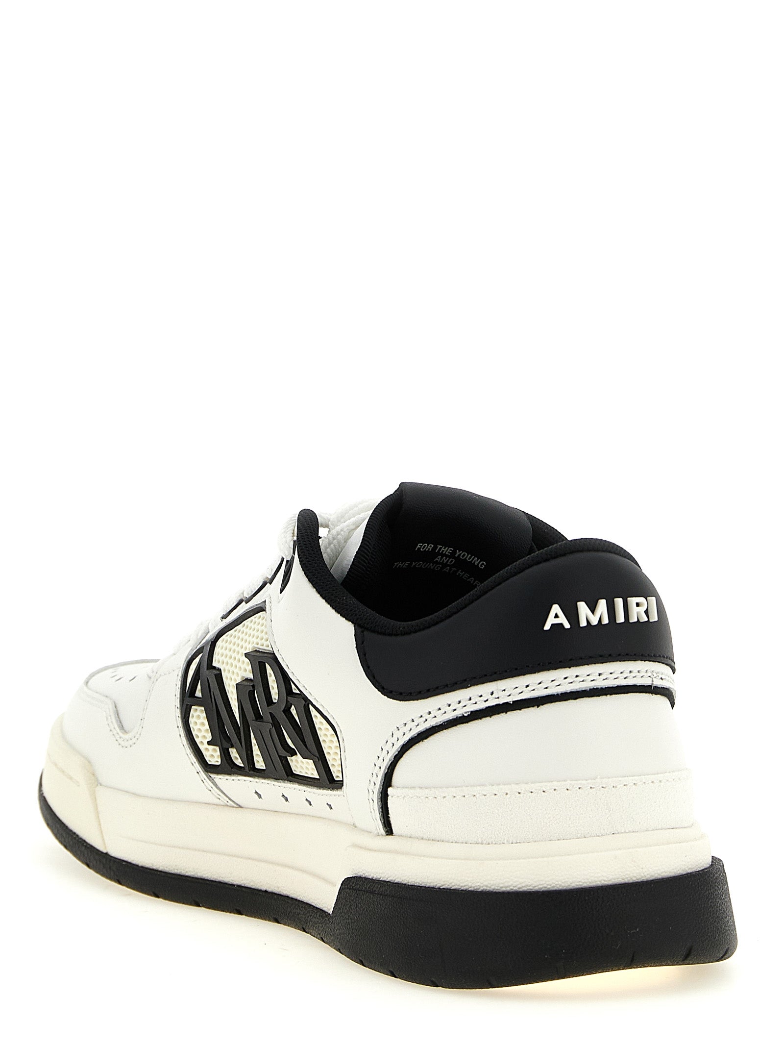Amiri Bicolor Calfskin Low Top Men's Sneakers