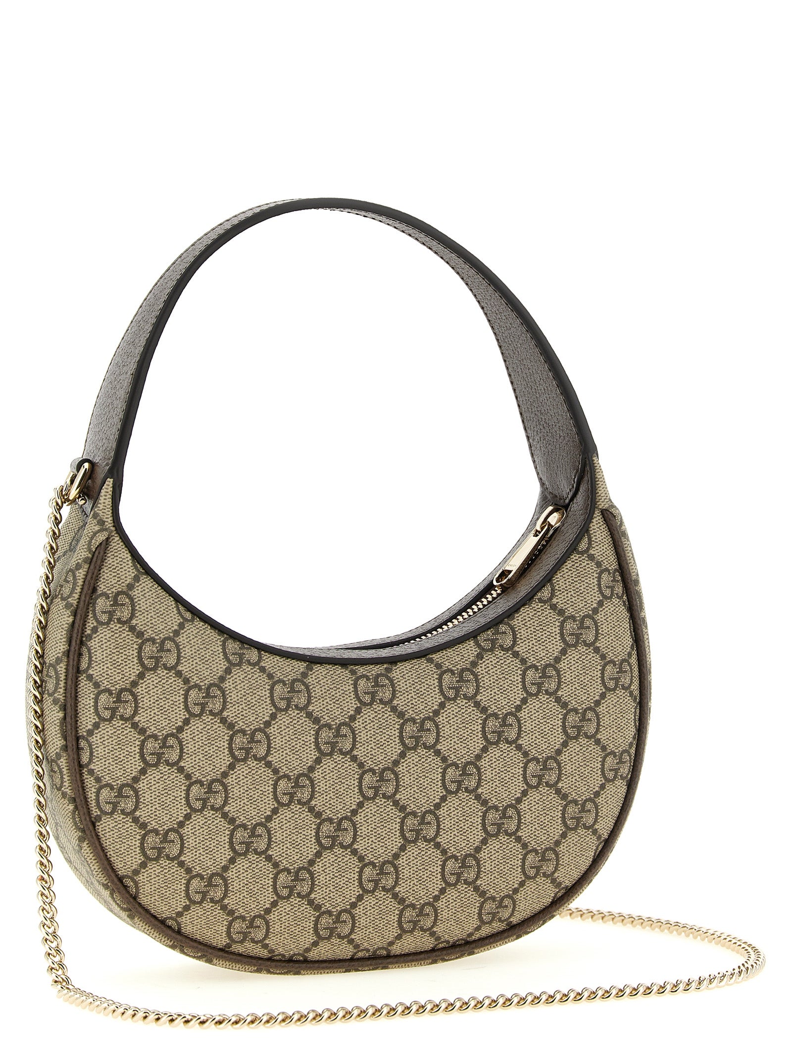 Gucci Beige Polyethylene Crossbody Women's Bag