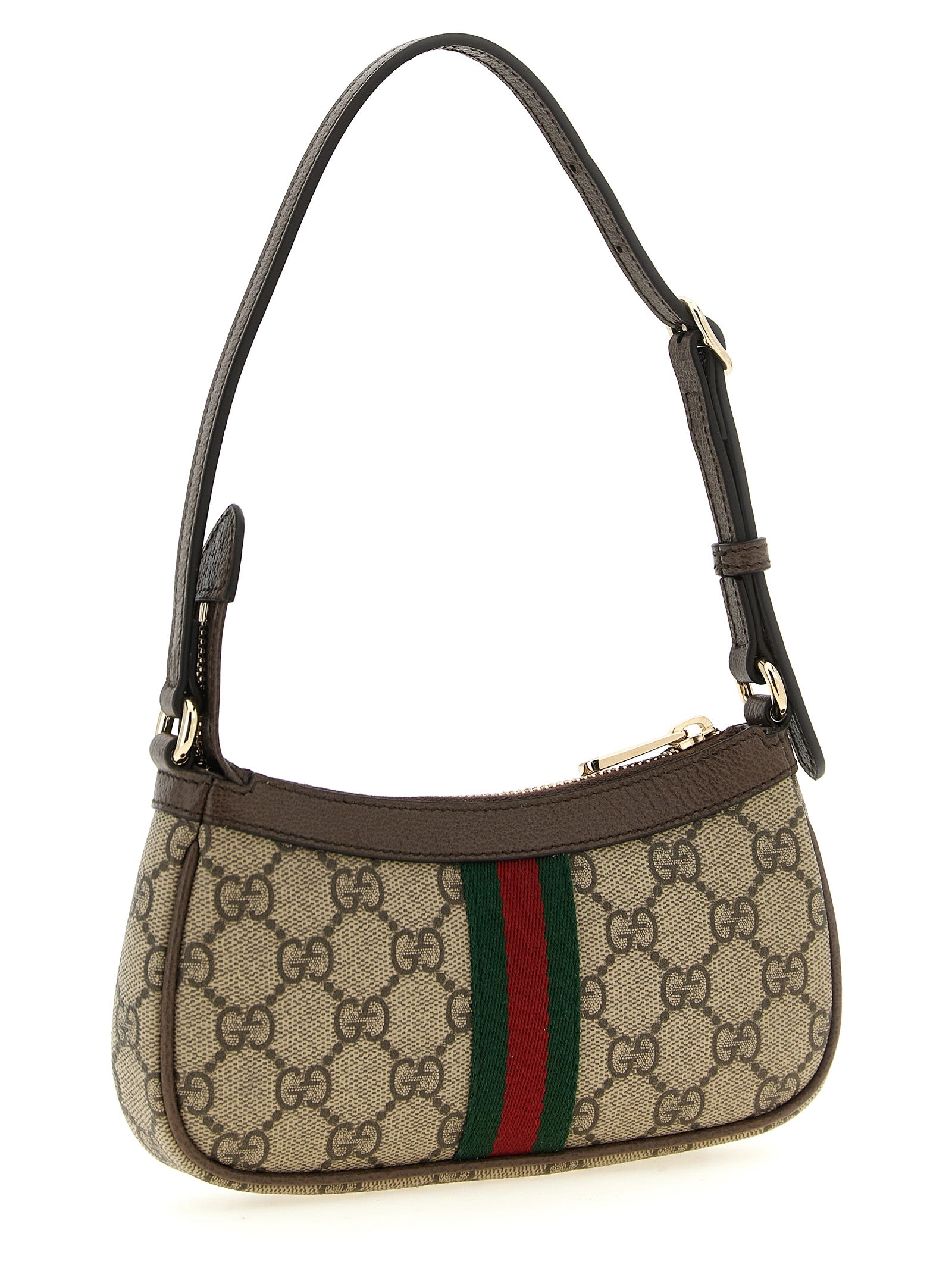 Gucci Beige Polyethylene Crossbody Women's Bag