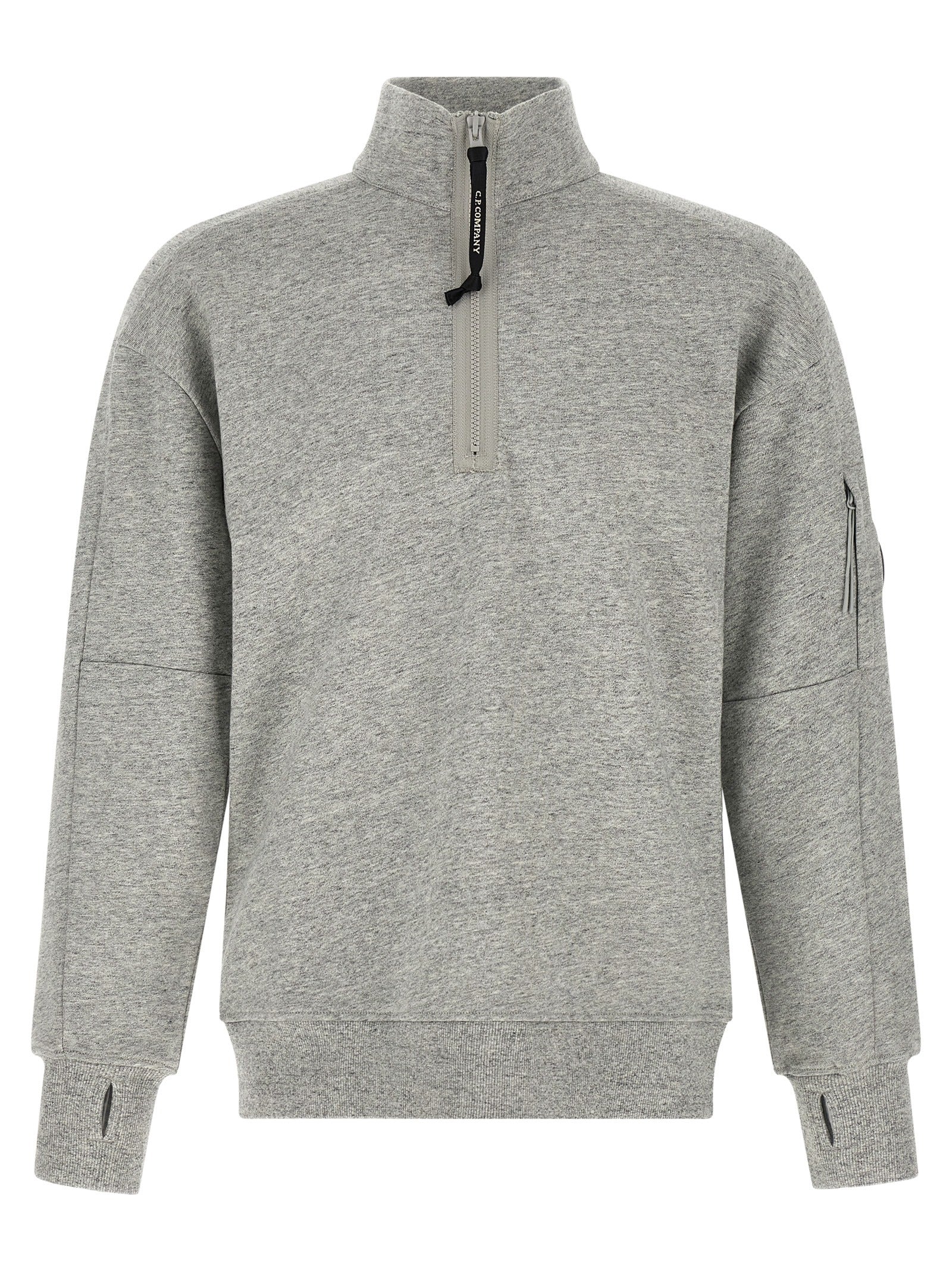 C.P. Company Gray Cotton Men's Sweatshirt