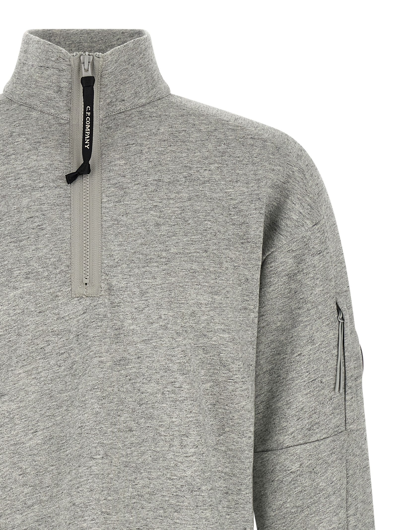 C.P. Company Gray Cotton Men's Sweatshirt
