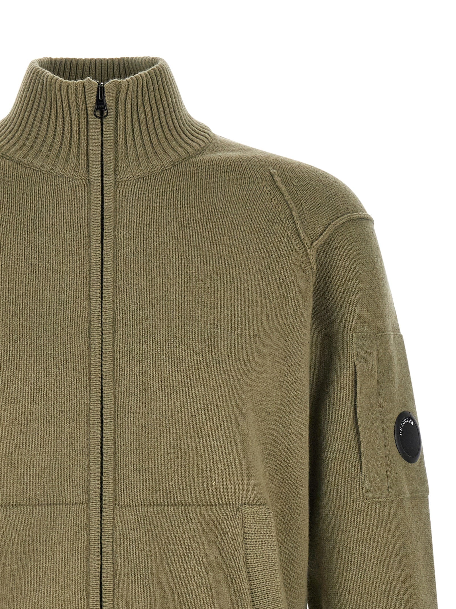 C.P. Company Bicolor Wool Men's Cardigan