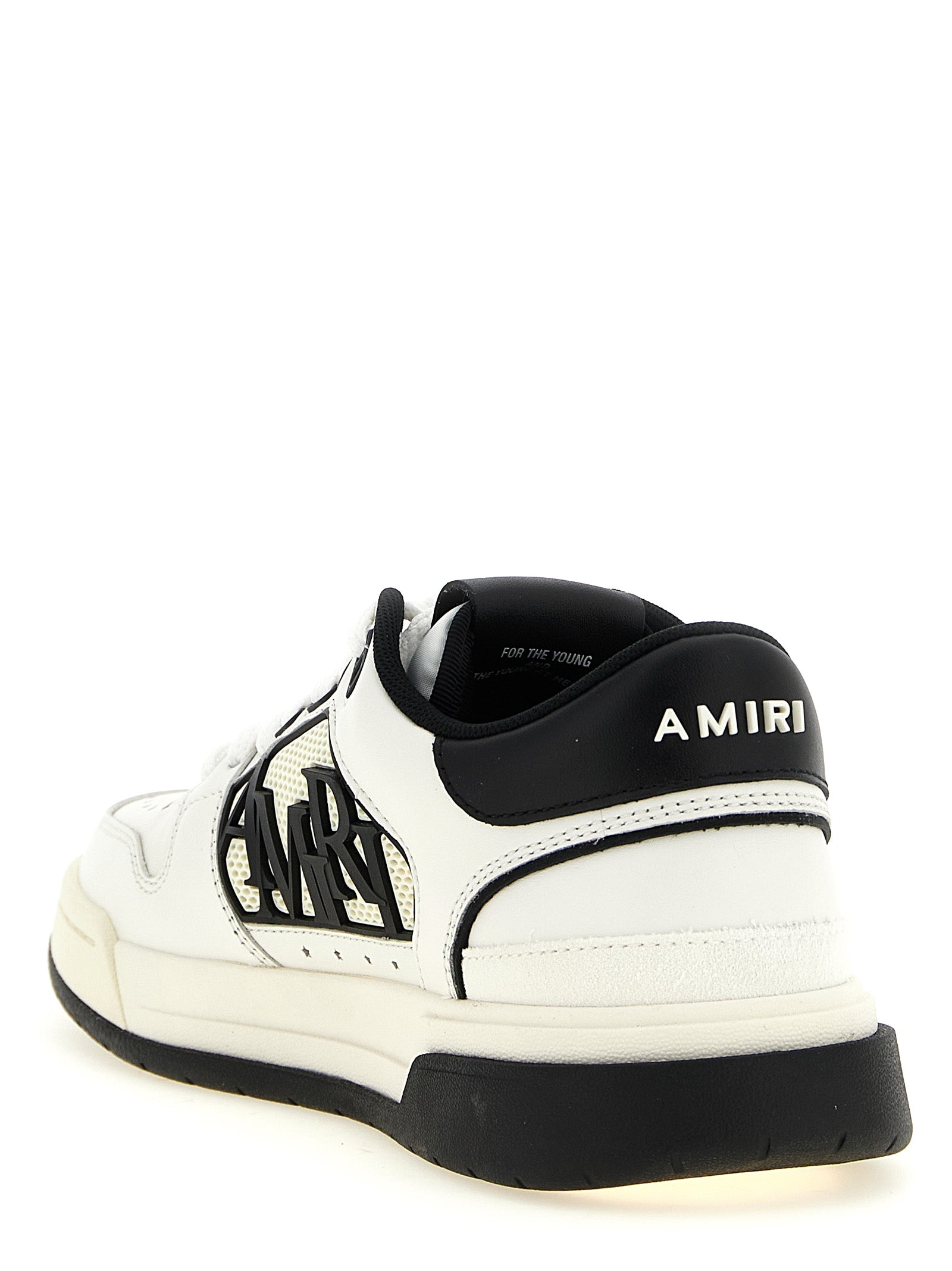 Amiri Bicolor Calfskin Athletic Women's Sneakers