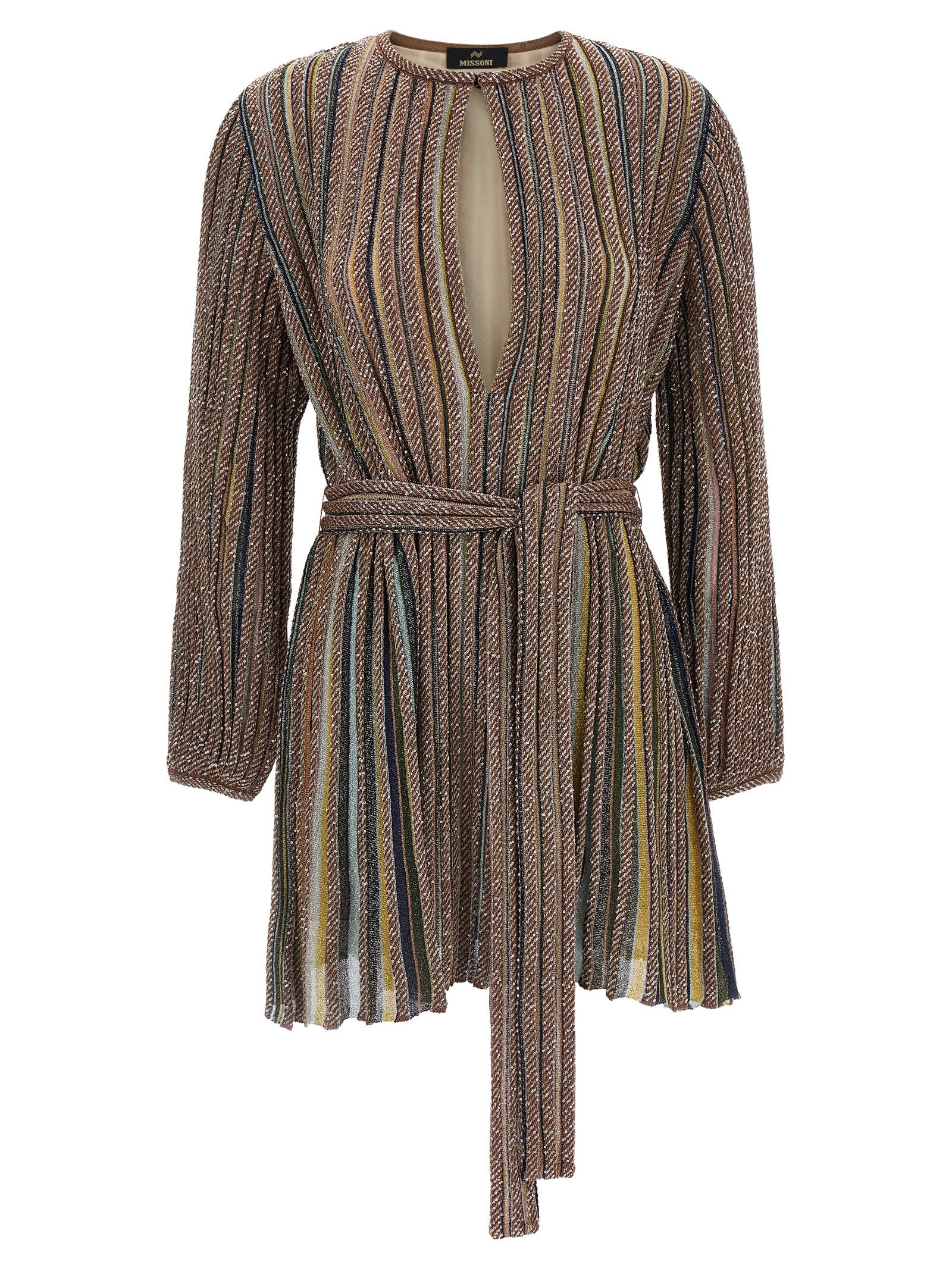 Missoni Multicolor Viscose Short Women's Dress